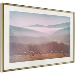 Arkiio Affisch Flock of Sheep [Poster] 30x20 Poster